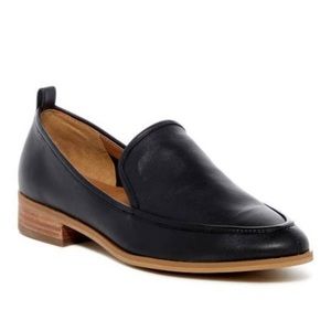 Susina Kellen Black Leather Loafer 8.5
